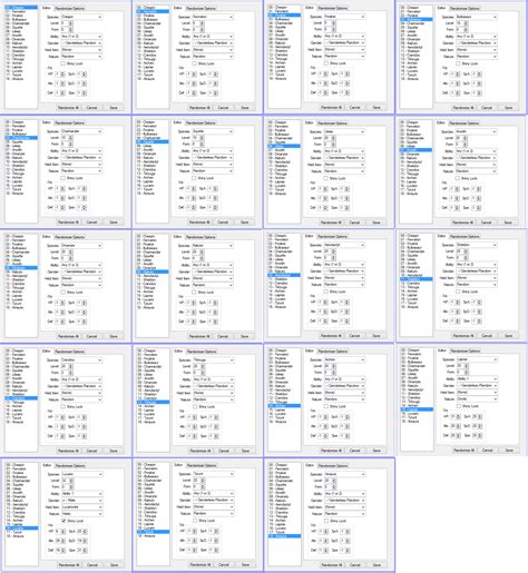 pokemon y encounter tables.